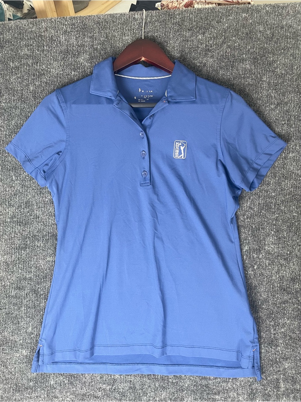 Peter Millar Women's Royal Blue Polo with Logo